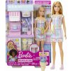 Panenka Barbie Barbie Prodavačka zmrzliny blondýnka herní set