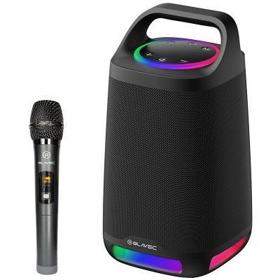 Blavec TWS WS 01 Karaoke 160W s mikrofonem WS01 MB černý – Zboží Mobilmania