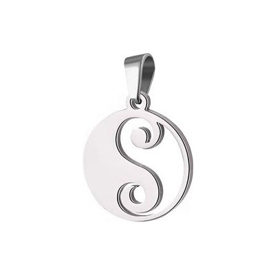 Šperky4U Ocelový přívěsek Jing a Jang OPP1935 – Sleviste.cz