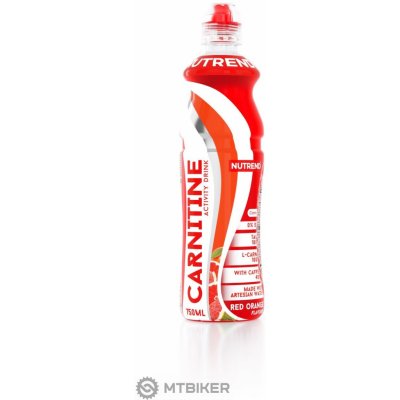 Nutrend CARNITINE ACTIVITY DRINK s kofeínom červený pomeranč 750 ml – Zbozi.Blesk.cz