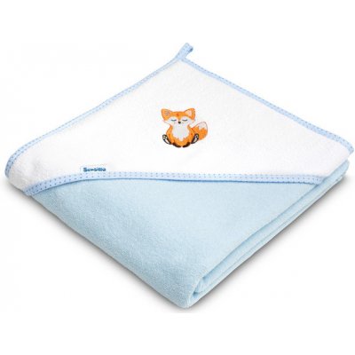 Sensillo froté osuška s kapucí modrá – Sleviste.cz
