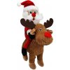 Hračka pro psa Nobby XMAS Vánoční plyšový Santa na losu 38 cm