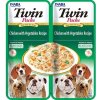 Vitamíny pro zvířata Churu Dog Twin Packs kuře a zelenina ve vývaru 80 g