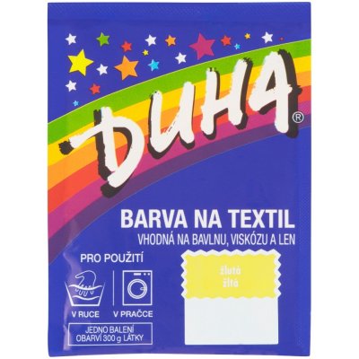 Duha barva na textil 15 g Žlutá – Zboží Dáma Duha barva na textil 15 g Žlutá – Zboží Dáma