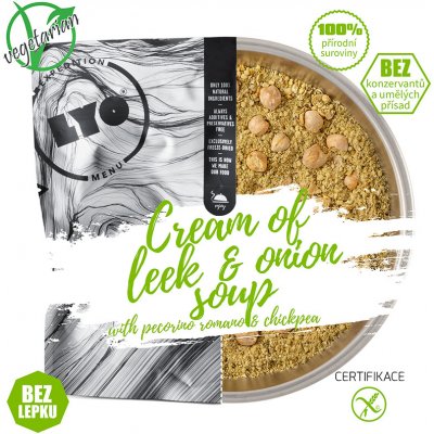 Lyofood Krémová houbová polévka s gorgonzolou a těstovinami 370 g – Hledejceny.cz