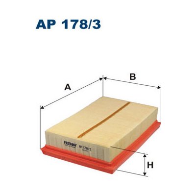 Vzduchový filtr FILTRON AP 178/3 – Hledejceny.cz