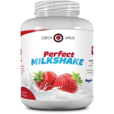 Czech Virus Perfect Milkshake Jahodový milkshake 2 kg – Hledejceny.cz