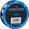 Příslušenství pro e-cigaretu Vandy Vape Ni80 odporový drát 26GA 9m