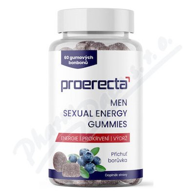 Proerecta Men Sexual Energy gummies 60 ks – Hledejceny.cz