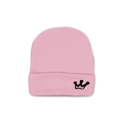 Baby Nellys Novorozenecká čepička Little princess růžová – Zboží Dáma