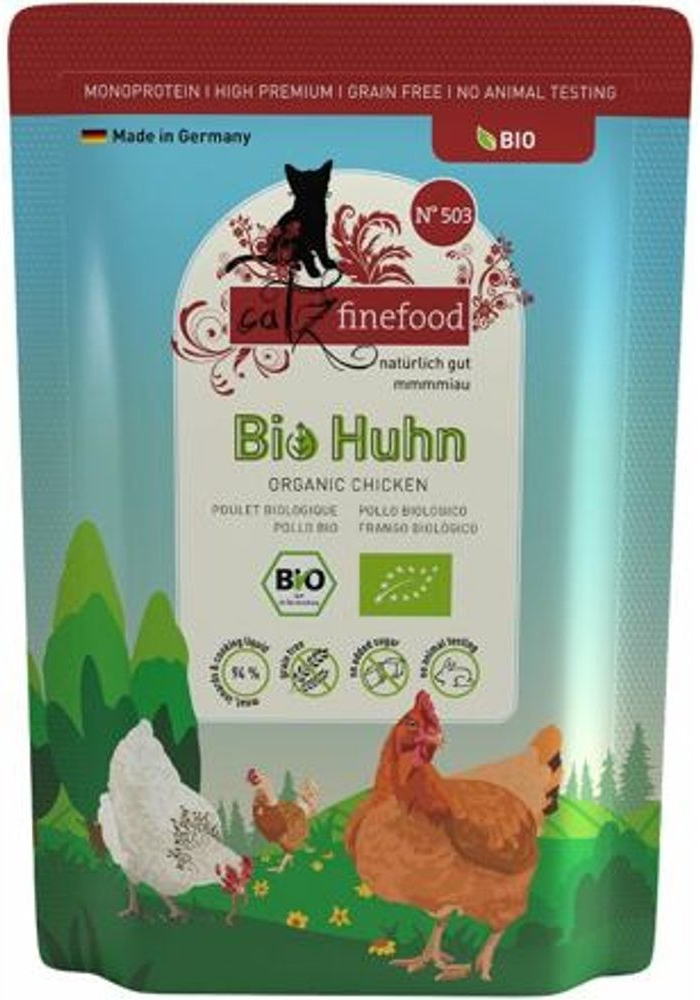 Catz finefood CF Bio No.503 s kuřecím masem 85 g