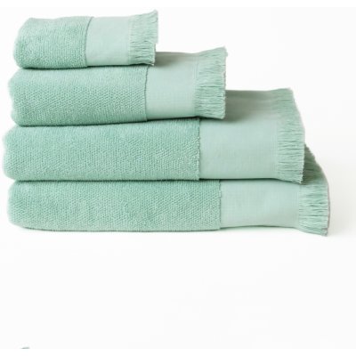 MKLuzkoviny Loreta ručník 50 x 100 cm mátová – Sleviste.cz