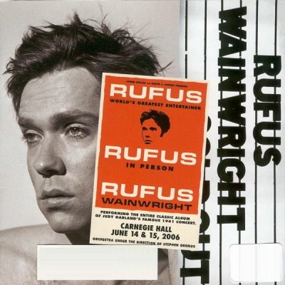 Rufus Wainwright - Rufus Does Judy at Carnegie Hall CD