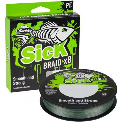 Berkley šňůra Sick Braid Moss Green 0, 23 – Zboží Dáma
