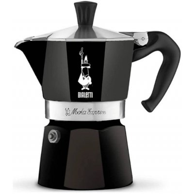 Bialetti Moka Express 1 černá – Zbozi.Blesk.cz