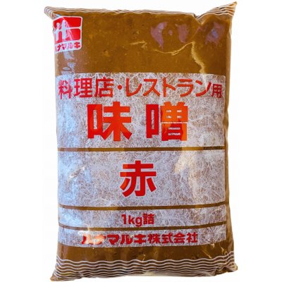 HANAMARUKI Miso pasta tmavá AKA červená 1 kg – Zboží Dáma