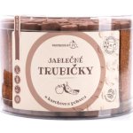 Natural Trutna jablečné trubičky s karobovou polevou dóza 450 g – Zboží Dáma