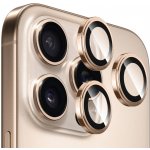 Blueo Sapphire Crystal Original sklo objektivu iPhone 14 Pro/Pro Max zlaté 162567 – Zboží Živě