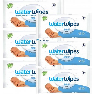 WaterWipes Vlhčené ubrousky 6 x 60 ks – Hledejceny.cz