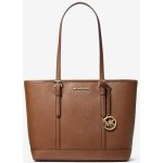 Michael Kors dámská kožená kabelka Jet Set Travel Large Saffiano černá – Hledejceny.cz