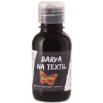Barva na textil Primo 125 ml černá – Zboží Dáma