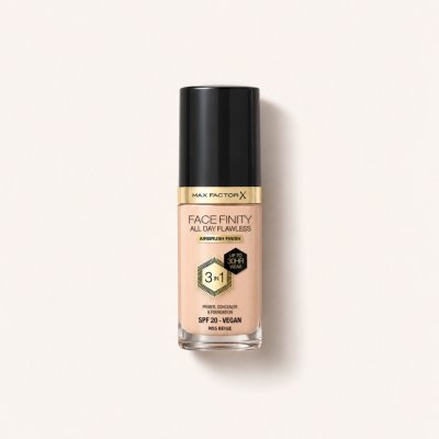Max Factor Facefinity 3v1 All Day Flawless make-up 55 Beige 30 ml – Hledejceny.cz