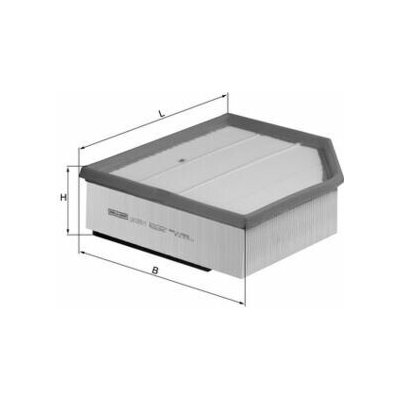 Vzduchový filtr MAHLE ORIGINAL LX 1289/1 (LX1289/1) – Hledejceny.cz