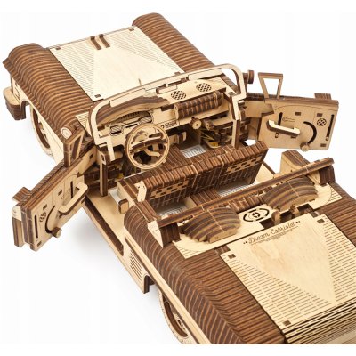 Ugears 3D puzzle Dream Cabriolet VM-05, 735 ks – Sleviste.cz