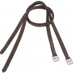 USG Třmenové řemeny kožené hnědé 140 cm – Zboží Mobilmania