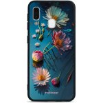 Pouzdro Mobiwear Glossy Samsung Galaxy A20e - G013G Květy na hladině