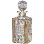 Bohemia Crystal Ručně broušená karafa na whisky Felicie Romantic 800ml – Zboží Mobilmania