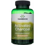 Swanson Activated Charcoal 260 mg 120 kapslí – Hledejceny.cz