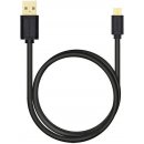 usb kabel Axagon BUMM-AM02QB Micro USB, 2A, 0,2m, černý