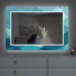 Artalo LED zrcadlo s dekorem D24 50 x 50 cm – Hledejceny.cz