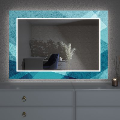 Artalo LED zrcadlo s dekorem D24 50 x 50 cm – Hledejceny.cz