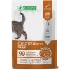 Kapsička pro kočky Nature's Protection Healthy Growth Kitten Chicken with Beef 100 g