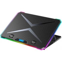 EVOLVEO Ania 9 RGB, nastavitelný podstavec pro notebook