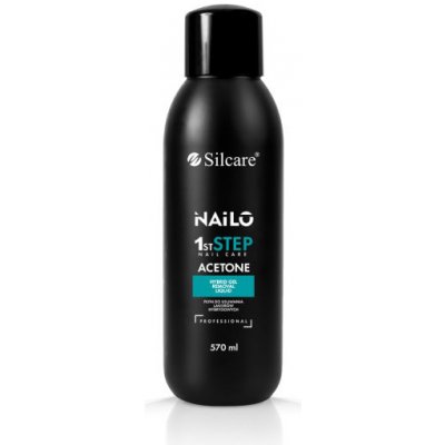 Silcare kozmetický acetón 570 ml – Zboží Dáma