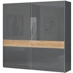 Alpi Home ONYX PK231/ON antracit lesk/ořech pacific lesk 230 cm – Zbozi.Blesk.cz