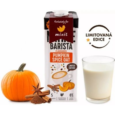 Mixit Pumpkin Spice Oat Ovesný nápoj 1 l – Zboží Dáma