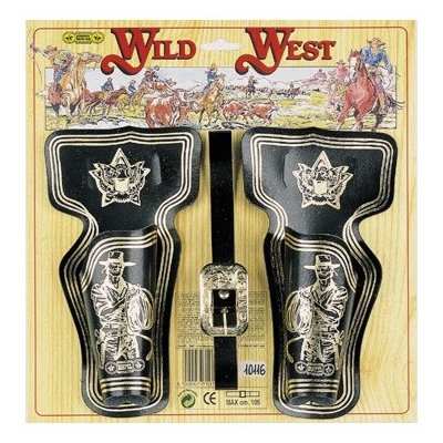 Villa Wild west kovbojský set 3V1 černý – Zboží Dáma