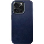 FIXED MagLeather kožené s podporou Magsafe Apple iPhone 15 Pro modré FIXLM-1202-BL – Zboží Mobilmania