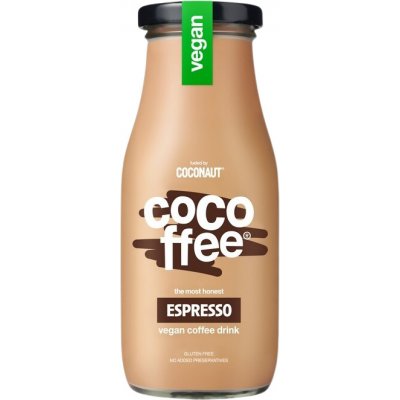 Coconaut Cocoffee Espresso kokosový nápoj s kávou 280 ml – Sleviste.cz