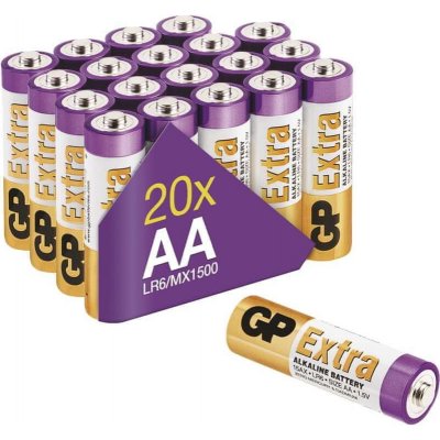GP Extra Alkaline AA 20 ks 1013200240 – Hledejceny.cz