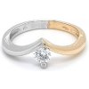 Prsteny Beny Jewellery Zlatý Zásnubní Prsten se Zirkonem 7130091