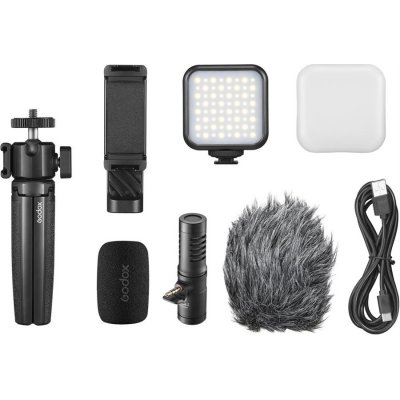 Godox VK2-AX Vlogging Kit konektor 3,5mm – Zbozi.Blesk.cz