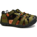 Keen Seacamp II Cnx Children dark olive/gold flame – Sleviste.cz