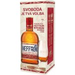 Heffron Rum 5y 38% 0,5 l (dárkové balení 1 sklenice) – Hledejceny.cz