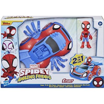 Hasbro Spiderman s vozidlem 2v1 Spider-Man – Zbozi.Blesk.cz