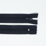 Spirálový zip, šíře 3 mm, délka 30 cm, tmavě modrá – Hledejceny.cz